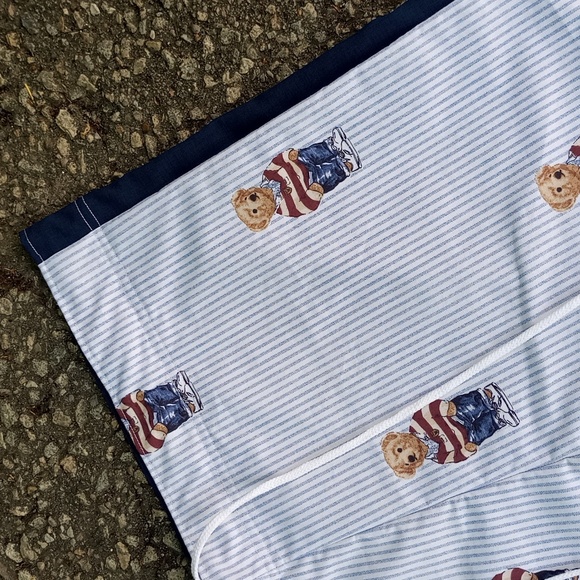 Vintage 90s Ralph Lauren Polo Bear Reworked Bennys Shorts UNISEX V2 - Picture 8 of 10